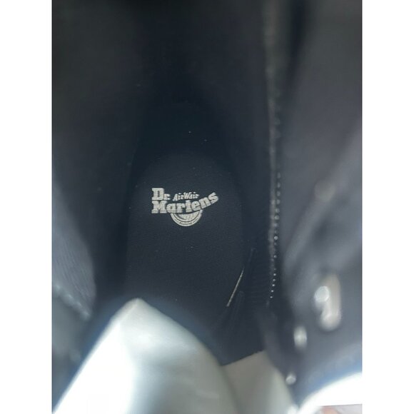 Dr. Martens Jadon Platform Combat Boots Women Sz 5 White Grunge Hiker Lace up - Picture 6 of 11